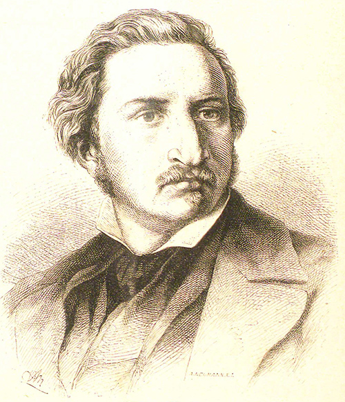 Hermann Allmers. – Abgebildet in  Jg. 1872, Nr. 13, S. 208. 