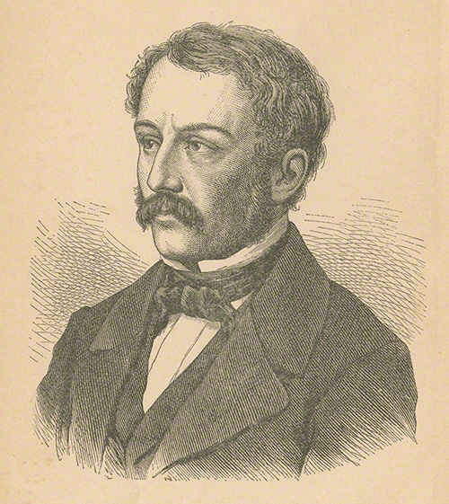 Nikolaus Lenau. – Abgebildet in ders., , Halle [1886]; Exemplar: Max-Reger-Institut, Karlsruhe.