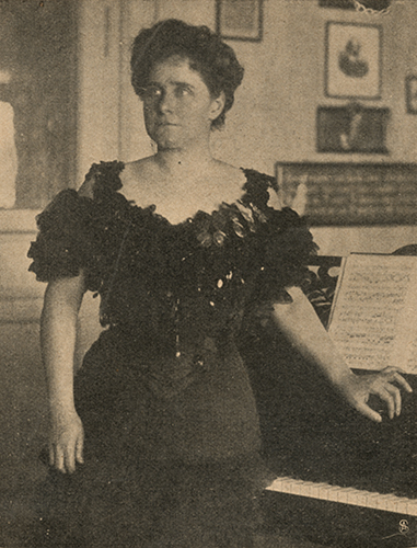 Henriette Mottl-Standthartner, Fotografie Jaeger & Goergen, in  8. Jg., Nr. 11 (17. März 1906), S. 479.