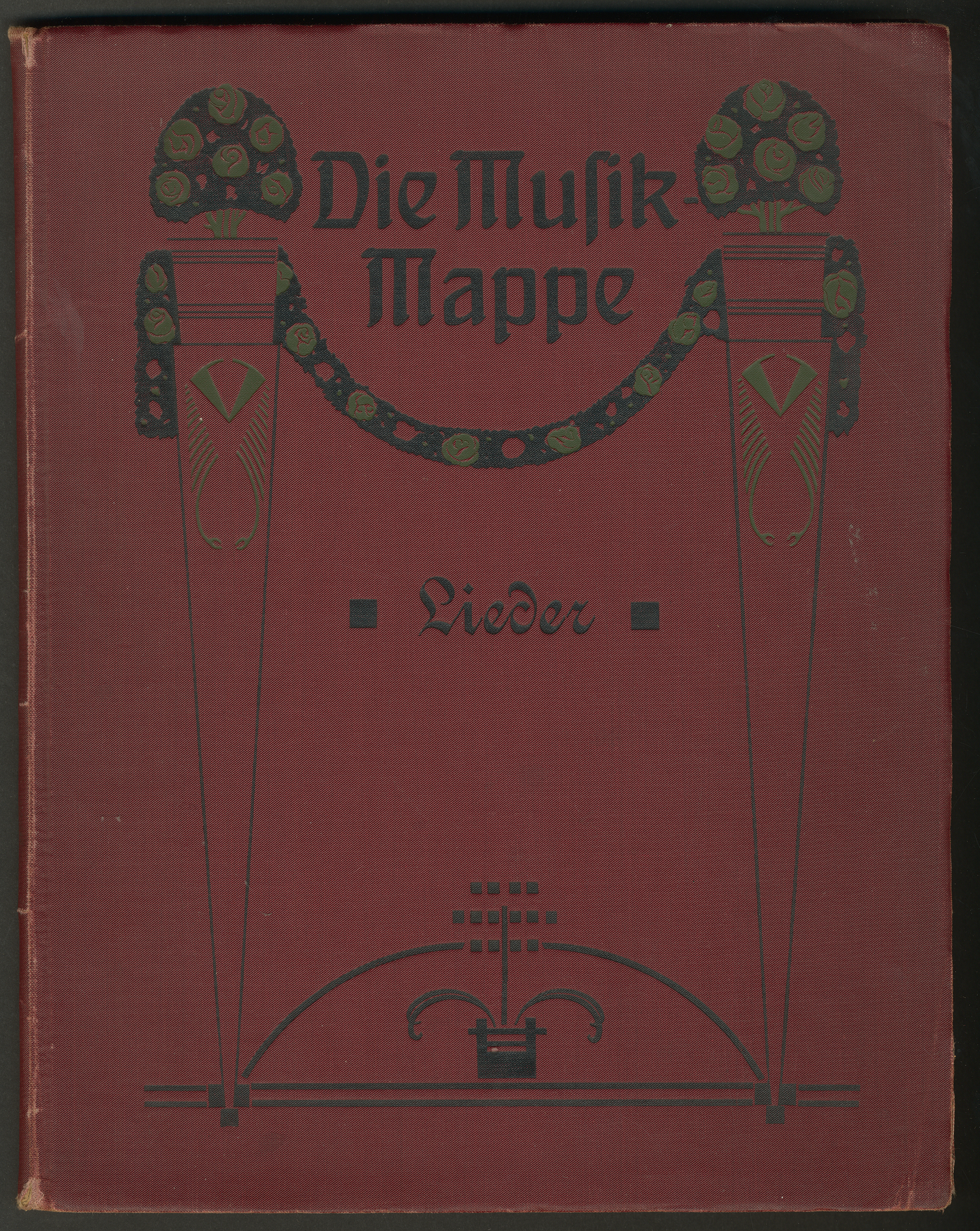 Titelblatt des achten Liederhefts der , in
                        welchem sowohl Regers 
                         als auch 
                         im August 1906 zum ersten
                        mal veröffentlicht wurden.