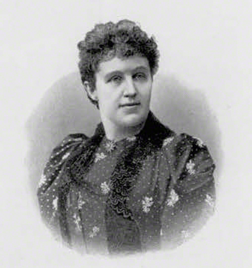 Maria Wilhelmj, Fotografie von Otto van Bosch, [Leipzig], Verlag der Dürr’schen Buchhandlung [1893]. – Universitätsbibliothek Johann Christian Senckenberg, Frankfurt a.M., Porträtsammlung Manskopf, Signatur: S 36/G02524, Abbildung mit freundlicher Genehmigung.